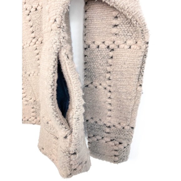 Prana Womens‎ Sweater L Crestland Wool Turtleneck Patchwork Pullover Dusty Rose - Picture 7 of 11